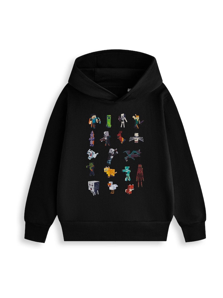 Vanilla Underground Black Minecraft Sprites Hoodie - Image 1 of 6