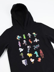 Vanilla Underground Black Minecraft Sprites Hoodie - Image 3 of 6