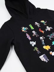 Vanilla Underground Black Minecraft Sprites Hoodie - Image 4 of 6
