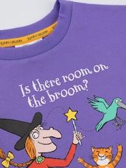 Vanilla Underground Purple Room On The Broom Sweatshirt - Image 5 of 6