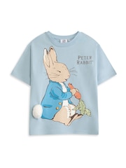 Vanilla Underground Blue Peter Rabbit Short Sleeved T-Shirt - Image 1 of 6