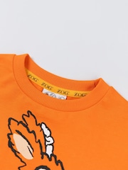 Vanilla Underground Orange Zog Sweatshirt - Image 4 of 6