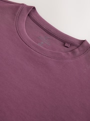 Purple Regular Fit Motionflex Soft Heavyweight T-Shirt - Image 6 of 7