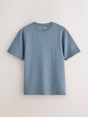Blue Regular Fit Motionflex Soft Heavyweight T-Shirt - Image 1 of 3