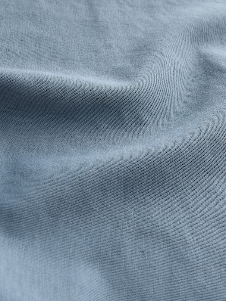 Blue Regular Fit Motionflex Soft Heavyweight T-Shirt - Image 3 of 3