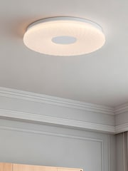 Searchlight White Daca Flush - Image 1 of 4