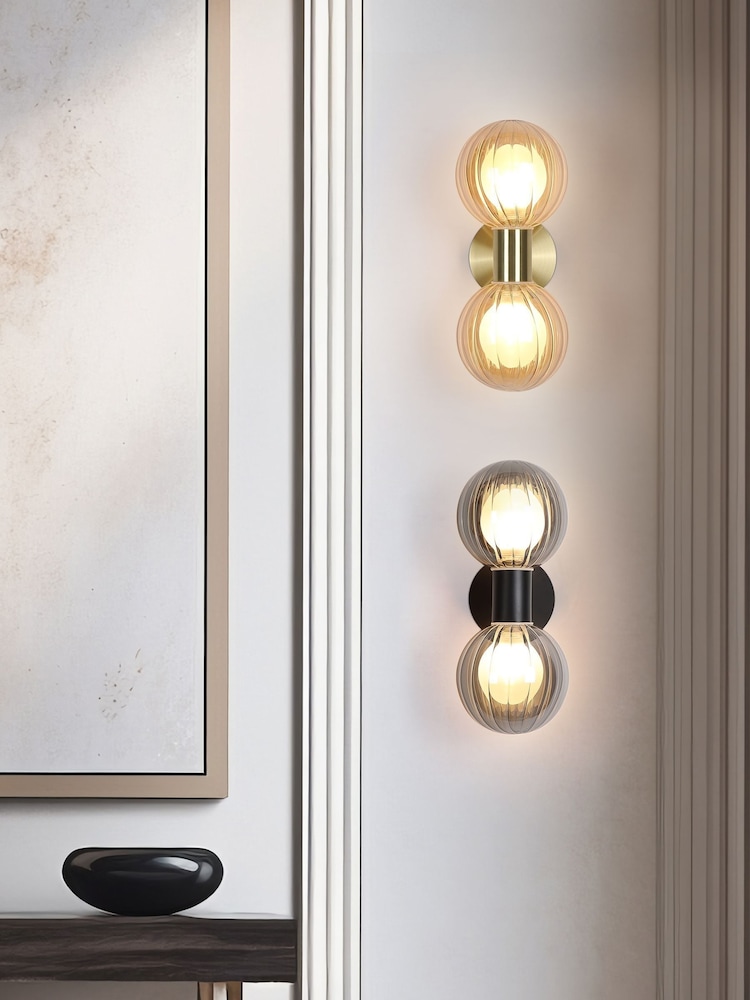 Searchlight Bronze Edgar, Brass with Glass IP44 - Image 2 of 4