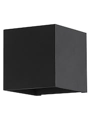 Searchlight Sand Black Bron Square Up & Down Wall Light G10 - Image 4 of 4