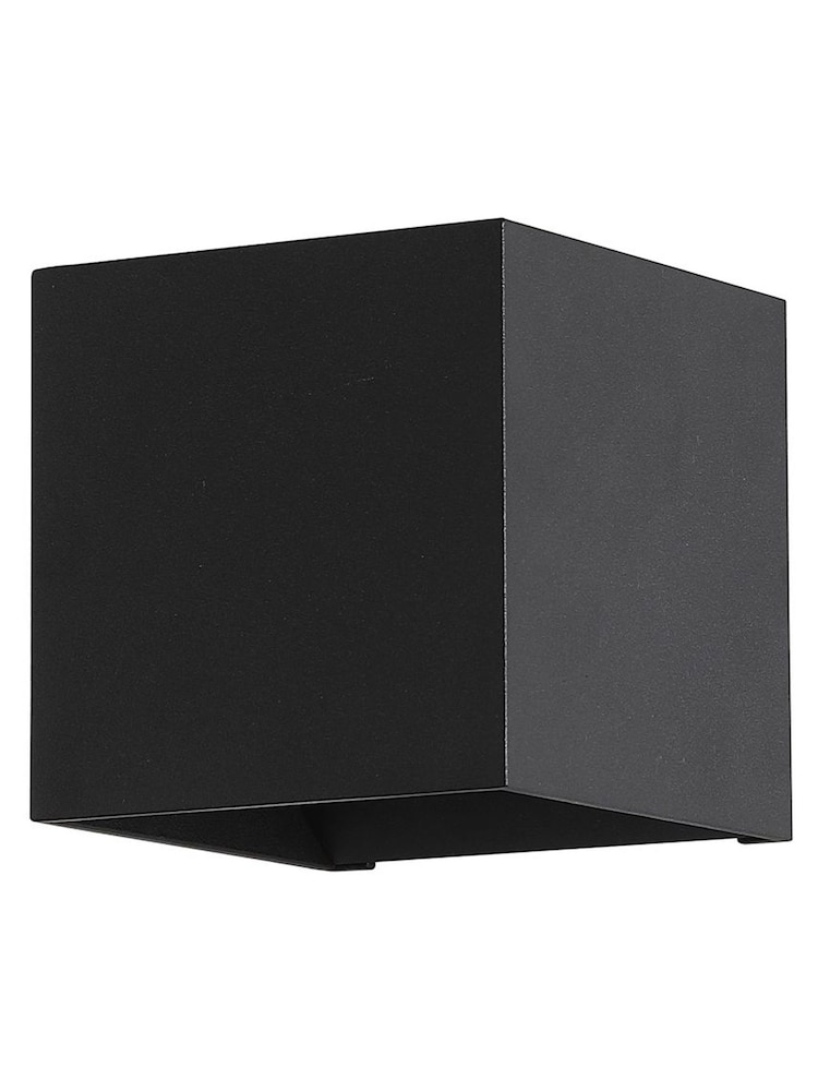 Searchlight Sand Black Bron Square Up & Down Wall Light G10 - Image 4 of 4 Searchlight Sand Black Bron Square Up & Down Wall Light G10 - Image 4 of 4