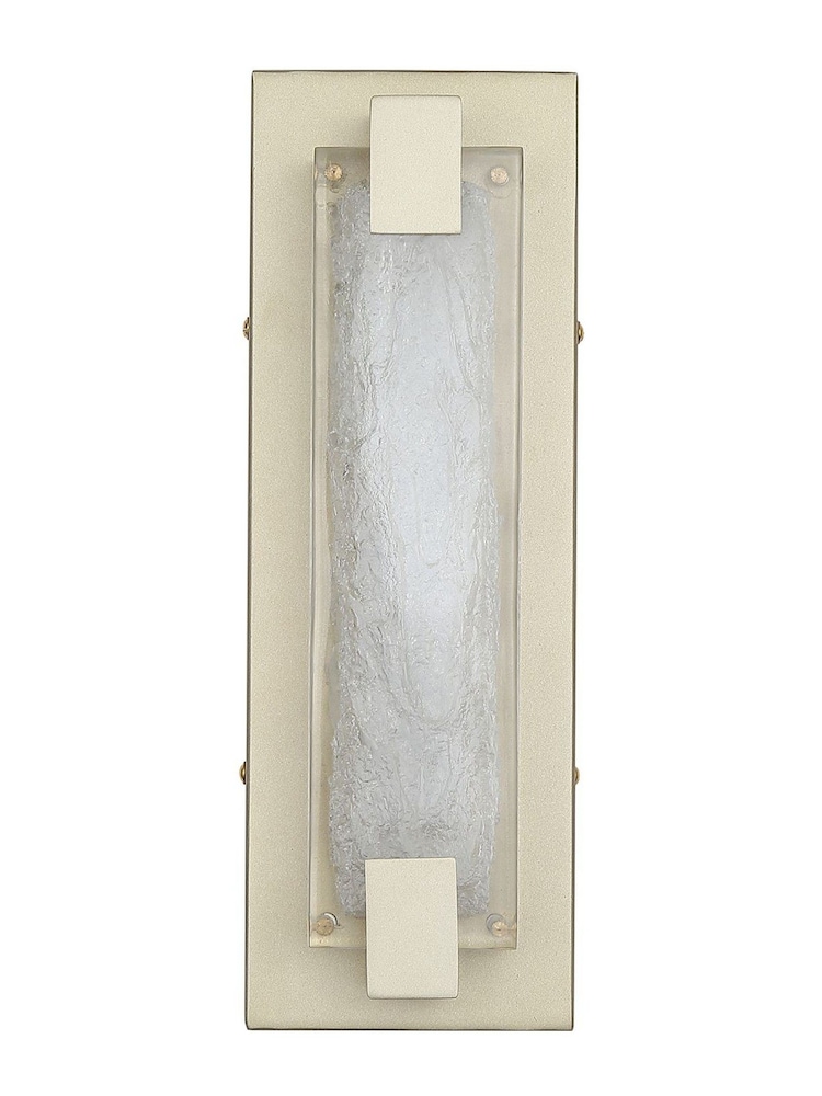 Searchlight Gold Lori Metal LED Wall Light with Acrylic Shade - Image 3 of 3