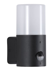 Searchlight Black and White Dax LED Outdoor Wall Light - Image 4 of 4