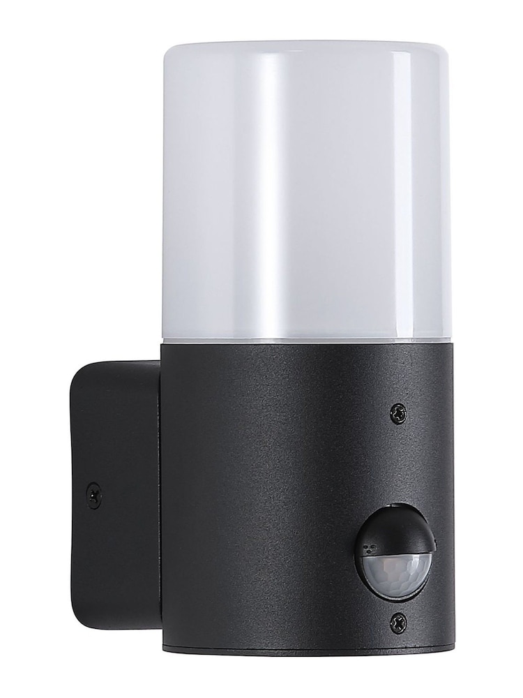 Searchlight Black and White Dax LED Outdoor Wall Light - Image 4 of 4