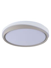 Searchlight Grey Ivan Round LED Flush - Image 3 of 4