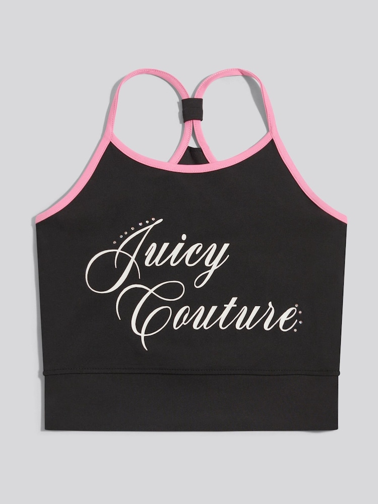 Juicy Couture Black Contrast Dance Top - Image 1 of 3