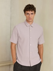 Neutral N. Premium Textured Jersey Short Sleeve Shirt - Image 3 of 8