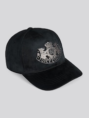 Juicy Couture Black Daydreamer Velour Cap - Image 1 of 4