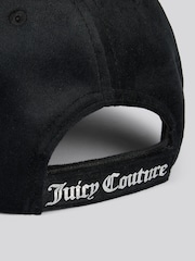 Juicy Couture Black Daydreamer Velour Cap - Image 4 of 4
