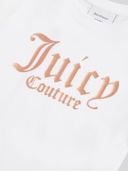 Weiß - Juicy Couture Baumwoll-T-Shirt - Bild 3 von 3
