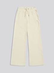Juicy Couture Cream Velour Diamante Straight Leg Joggers - Image 1 of 3