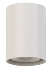 Searchlight Sand White Lillie Cylinder Down Wall Light GU13 - Image 2 of 4