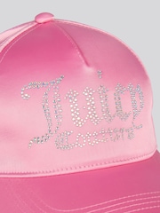 Juicy Couture Pink Diamante Bow Cap - Image 3 of 5