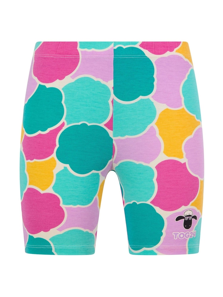 Tog 24 Pink Altay Kids Shaun the Sheep Cycling Shorts - Image 6 of 6