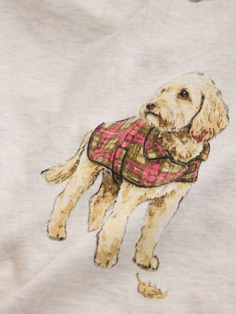 Burgundy Red Charlie The Cockapoo - 短袖睡衣 - 圖片 2/3 Burgundy Red Charlie The Cockapoo - 短袖睡衣 - 圖片 2/3