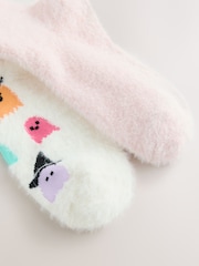 Halloween Ghosts - Super Furry Cosy Socks 2 Pack - Image 5 of 7