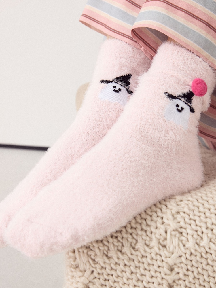 Halloween Ghosts - Super Furry Cosy Socks 2 Pack - Image 7 of 7