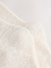 Cream Embroidered Wreath Cosy Socks In A Gift Box - Image 3 of 6