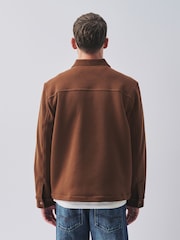 Brown Borg Lined Shacket - Image 3 of 7
