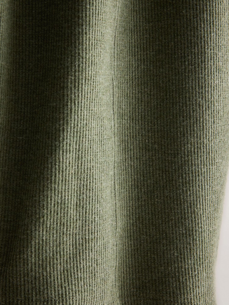 Yard Sage Green Waffle Barrel Leg Lounge Bottoms - Image 10 of 10 Yard Sage Green Waffle Barrel Leg Lounge Bottoms - Image 10 of 10