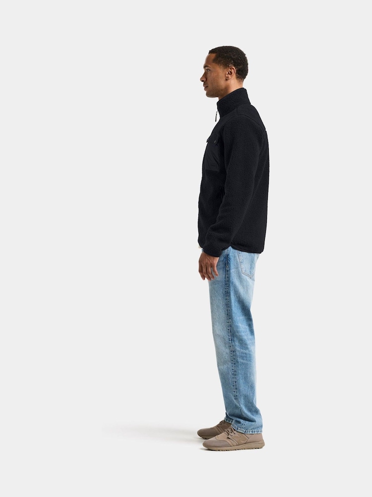 Didriksons Peter Fullzip Black Fleece - Image 2 of 4 Didriksons Peter Fullzip Black Fleece - Image 2 of 4