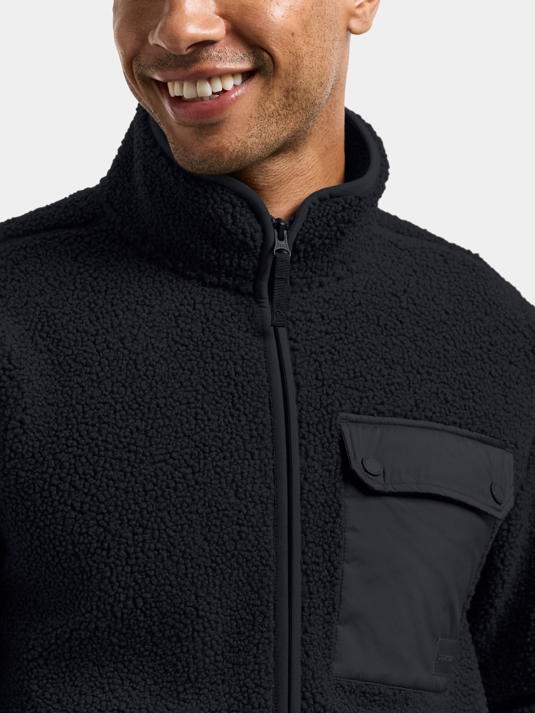 Buy Didriksons Black Peter Fullzip Fleece from Next USA