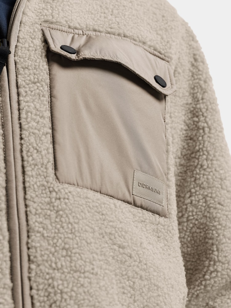 Didriksons Peter Fullzip Black Fleece - Image 5 of 5 Didriksons Peter Fullzip Black Fleece - Image 5 of 5