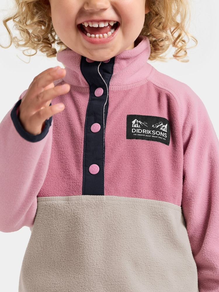 Didriksons Monte Half Button Fleece - Image 4 of 4