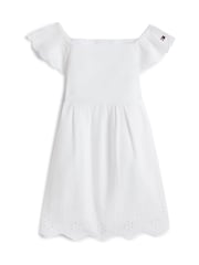 Tommy Hilfiger Broderie Anglaise Dress And Bloomers Set - 圖片 2/2