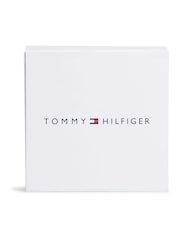 Tommy Hilfiger Brown Essential Dungaree Shorts And T-Shirt Gift Box - Image 3 of 3