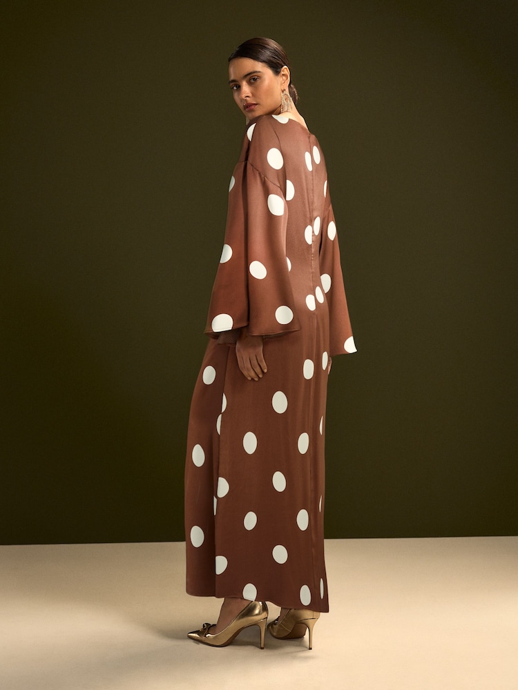 sachin and babi light blue dress Long Sleeve Silk Maxi Dress Emerald Green Satin Long Sleeve Maxi Dress  Womens Medium (Available In main image 0