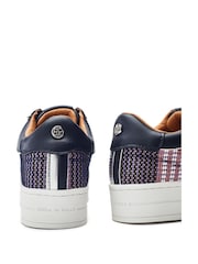 أزرق - حذاء رياضي مكتنز مزين بترتر موديل Buttercupp من Moda in Pelle - صورة 4 من 4