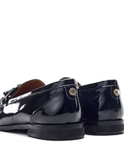 Moda in Pelle Black Ebara Smart Tassel Loafers - Image 4 of 4