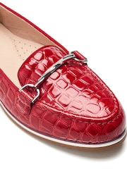 Punainen - Moda in Pelle Evaria Flat Tassel Loafers - Kuva 4 / 4