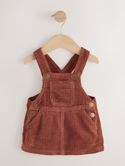 Maple Brown Cord Pinafore Dress (3mths-8yrs) - Image 1 of 5