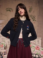 Cath Kidston Navy Paddington Cardigan - Image 1 of 1