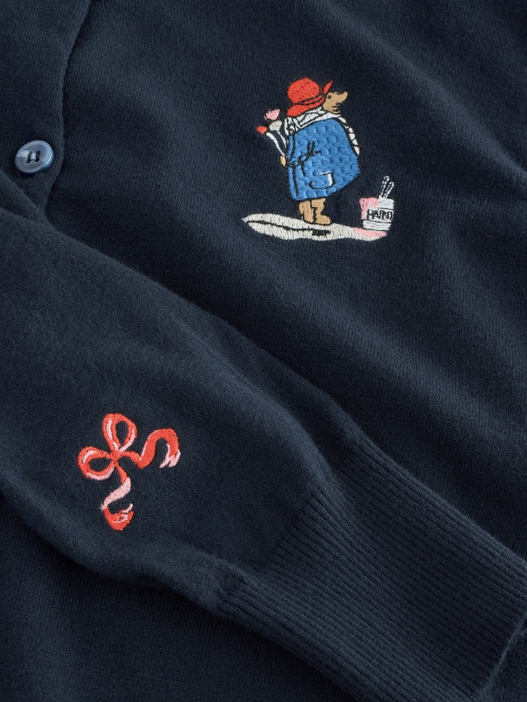 Cath Kidston Navy Paddington Cardigan - Image 2 of 3