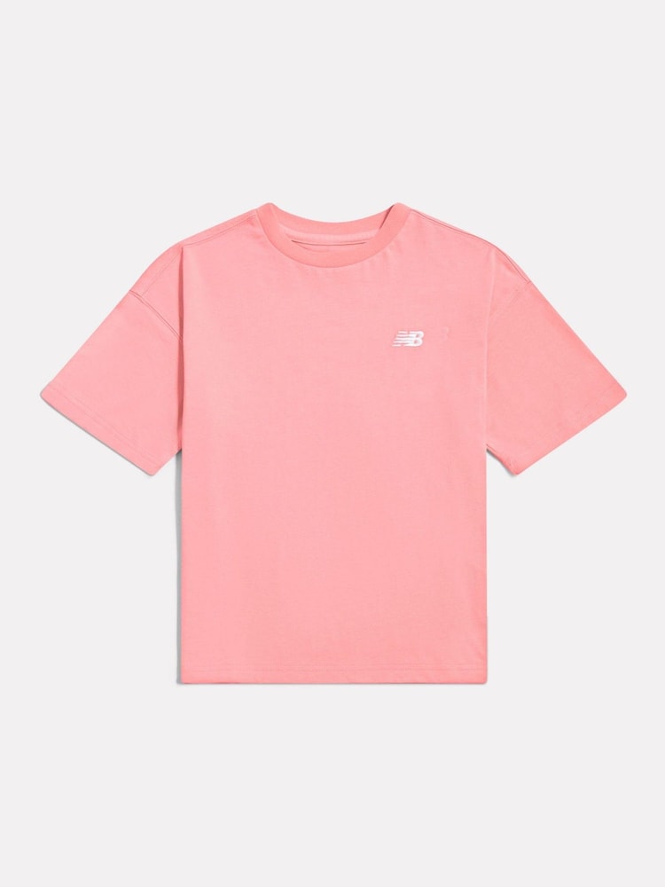 New Balance Jersey-T-Shirt mit kleinem Logo - Bild 1 von 3