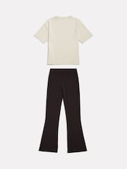 New Balance Natural Flower Graphic T-Shirt & Flare Leggings Set - Image 8 of 11