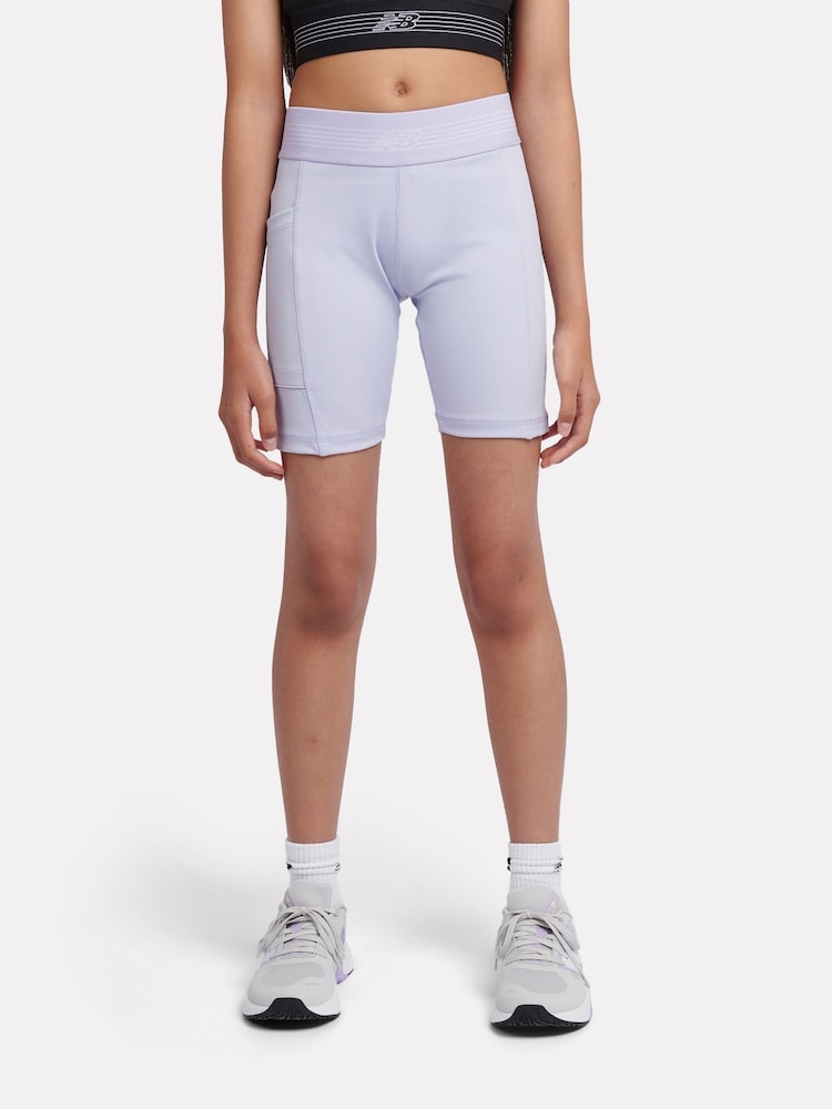 Blau - New Balance Performance Pocket Cycle Shorts - Bild 1 von 5