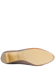 Jones Bootmaker Brown Regular Fit Zoey Leather Court Shoes - Image 5 of 5