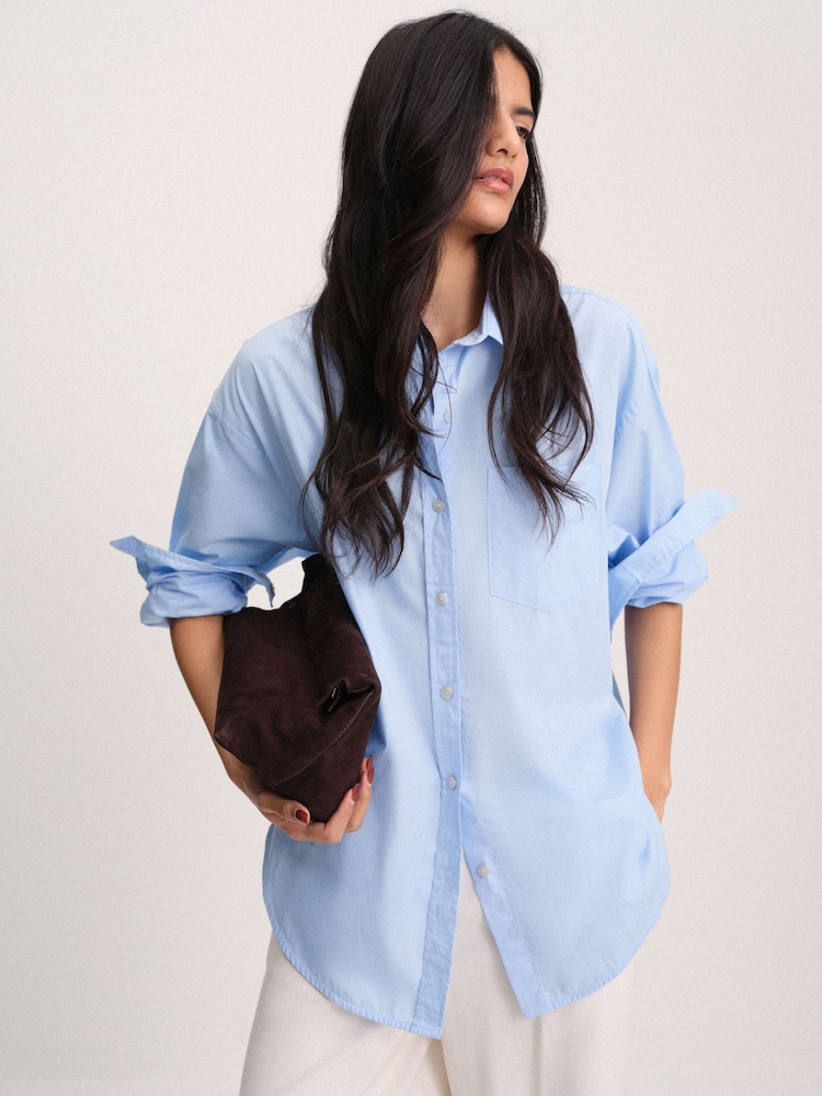 The Set Oversized Shirt Multi - Image 1 of 8